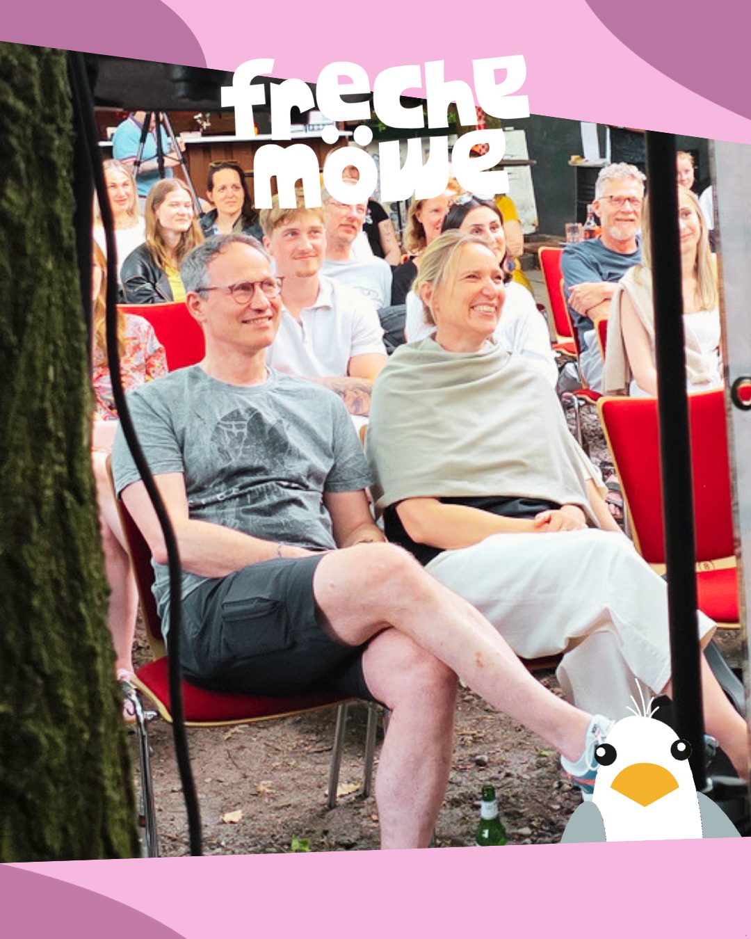 Publikum bei der Open-Air-Show